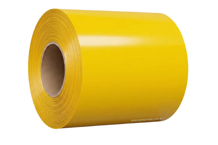 Bobina Pré-Pintada RAL1023