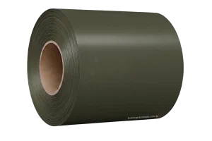 Bobina Pré-Pintada Verde-oliva RAL 6003