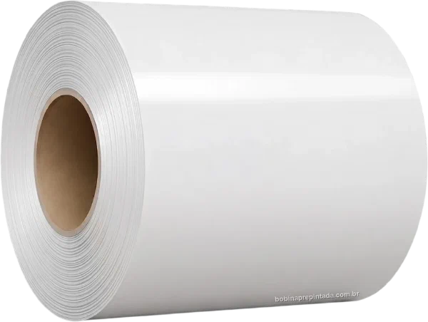 Bobina Pré-Pintada Branco RAL 9003